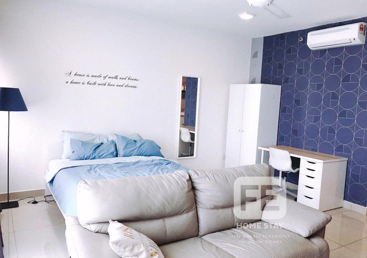 Apartment Netflix Wifi Cozy Trefoil Shah Alam 沙亚南舒适温馨日租民宿 Setia Alam