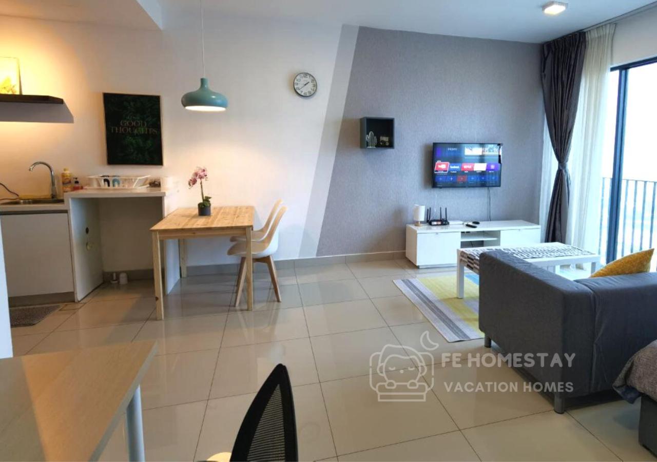 Netflix Wifi Cozy Trefoil Shah Alam 沙亚南舒适温馨日租民宿 *