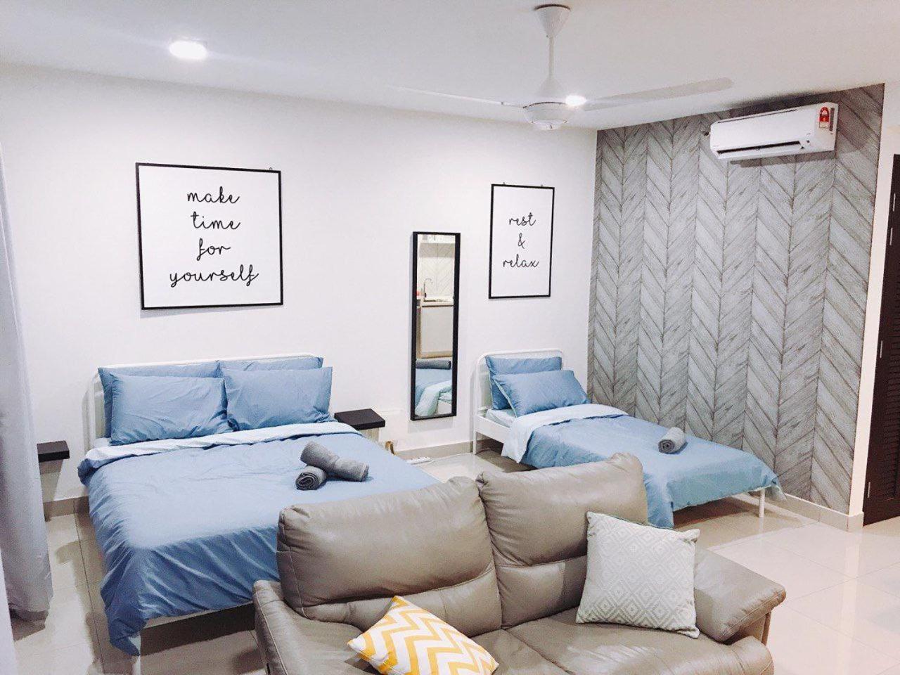 Apartment Netflix Wifi Cozy Trefoil Shah Alam 沙亚南舒适温馨日租民宿 *